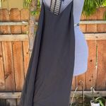 MLV Collection MLV black silk Dorane T-Back Halter Mini dress XS Photo 2