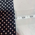 ZARA  Basic Women's Polka Dot V Neck Long Sleeve Blouse Black‎ White Size Small Photo 2