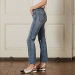 Boyish The Dempsey High-rise Stretch Straight-leg Jeans-Claire's Knee 31 Photo 1