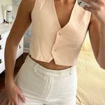 Avec Les Filles Vest Cream Photo 1