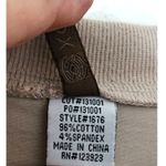 XCVI Tan Lightweight Ruched Jacket Size Small Photo 3