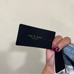 Rag and Bone NWT  Annie denim shirt size XS button down Photo 8