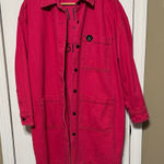Lazy Oaf  Women's Bright Pink Utility Jacket Photo 0