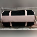 Juicy Couture NEW Pink Black Velour Mini Barrel Bag Photo 4