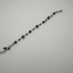 Dabby Reid Jet Black Swarovski Crystal Hematite Plated Heidi Bracelet Photo 8