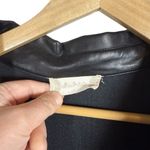 Altar'd State Altar’d State Women’s Oversized Button Down Leather Shacket Black Size L Photo 5