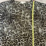Michael Kors Sheer Leopard Snakeskin Top Photo 4