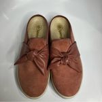 Spenco Barbados orthodic pink suede bow mules size‎ 11 Photo 2