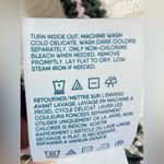 Lands' End Drifter Heavyweight Cotton Pullover Striped V Neck Sweater XL Ivory Photo 10