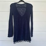 Lilly Pulitzer Women’s Small Navy Acadia Tassel Tunic Photo 4