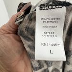 Day G Asymmetrical Kimono Cover Up ONE SIZE Animal Print Womens NWOT Brown Photo 5