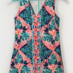 Lilly Pulitzer  Tanya Romper Seaside Aqua Summer Beach Travel Pool Size 2 Photo 0