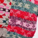 Aeropostale  Geometric Design Sweater With Reverse Knit Long Sleeves Size Large Photo 5