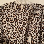 Lime n Chili  Cheetah Print Open Front Kimono Photo 2