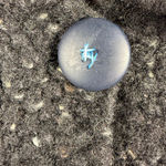 Vintage Foxglove Ireland Wool Tweed Cardigan Jacket Charcoal Flecked Cottagecore Black Size M Photo 4