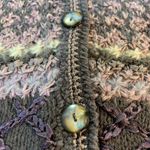 Talbots VTG  Petites PM Medium Mohair Blend Knit Button‎ Front Cardigan Sweater Photo 3