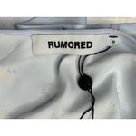 Rumored Loverboy Mini Dress MEDIUM Forget Me Not Blue Sweetheart Coquette Floral Photo 1