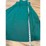 Athleta  NWOT Echo Sleeveless Midi Dress Scoop Neck Lightweight Green Size XXS Photo 5