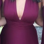 Lulus Burgundy Convertible Maxi Dress Photo 0