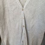 Moda International Women's Size XL Long Sleeve Knit Chic Trendy Beige Cardigan Tan Photo 9