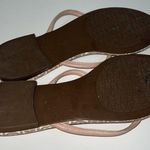 Kate Spade Mistic Bow Thong Sandals Womens Size 9.5 Pale Pink Leather Photo 6