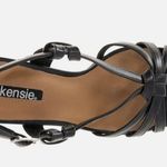 Kensie Leilany Strappy Platform Sandals Black Sz. 8.5M block heels faux leather Photo 2