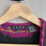 Rafia fringe vest Black Size M Photo 3