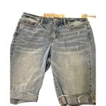 Wonderly Denim Mid Rise Bermuda Length Women's‎ Shorts Size 4R Photo 1