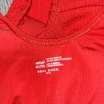 Aerie  Crinkle Birthday Scoop Cheekiest One Piece Swimsuit Red XXL NWOT Photo 5