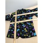 Requirements Vintage Style Y2K Butterfly Full Zipper Front Quilted Jacket Pocket Photo 7