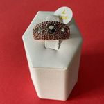 Bomb Party RBP6661 “Simply Speechless” LC Quartz on Rose Gold Size 7 Ring NWT Photo 0