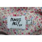 Princess Polly Women's  Edge of Paradise Pink Red Green Floral Mini Skirt Size 6 Photo 2