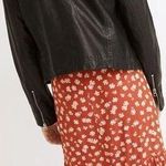 Madewell NEW  washed Leather Motorcycle‎ Jacket, size S Photo 2