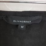 Oliveacious Womens Tube‎ Top Size Medium Black Chic Fashion Photo 3