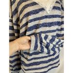 Grannycore Cottagecore Sweater Shirt M Lace V Photo 6