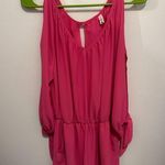 Tyche Pink long sleeve romper size medium  Photo 3