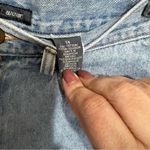 Vintage Liz Claiborne Liz Wear High Rise Mom Denim Jorts Shorts‎ Blue Size 14 Photo 3