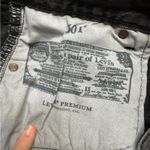 Levi's  501 Short Trashed Black denim shorts size 28 Photo 5