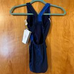 Speedo  Women's Racing Race Xtra Life Lycra Swimsuit Vintage Blue NWT Size 26 Photo 2