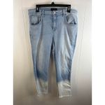 Sanctuary  Dip Dye Modern Standard Crop Jeans In Size 34 Photo 2