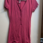 Juicy Couture Forever 21 Pink Button-Up Pajamas Photo 0