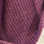 Loft  Short Sleeve Ribbed Sweater Purple Size S Photo 12