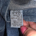 Sunbelt Denim Vintage Floral Painted Denim Shirt Shacket Size Medium Photo 7