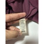 Calvin Klein Women's Purple Velour Zip-Up Hoodie Size L Photo 8