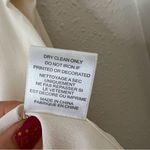 Equipment  Coupe Silk Button Down Shirt in Beige Size Small Long Sleeve Photo 8