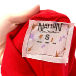Nation Ltd  Red‎ Jogger Sweatpants Super Lightweight Size Small Photo 5
