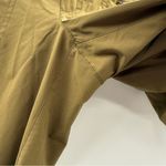 Athleta Kick It Cargo Olive Green Bermuda Drawstring Waist Shorts Sz XL Photo 2