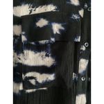 Carolina belle  Montreal Womens Small Blue‎ Button Front Top Collared Photo 3