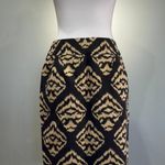 Talbots CLEARANCE! Black Patterned Vintage Skirt Size 4 Like New Photo 0
