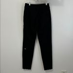 Alo Yoga  Fierce Black Distressed Sweatpants Photo 3